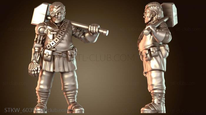 Military Разные персонажи молотобойцы