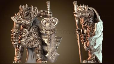 3D модель Разные персонажи Повелитель нежити (STL)