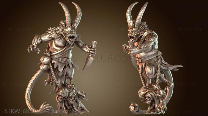 Military Озорные чертята с черепами