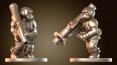 3D модель Ракетная пусковая установка Warbred (STL)