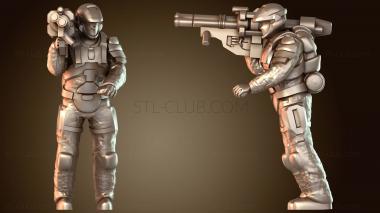 3D модель Мангуст ревностный (STL)