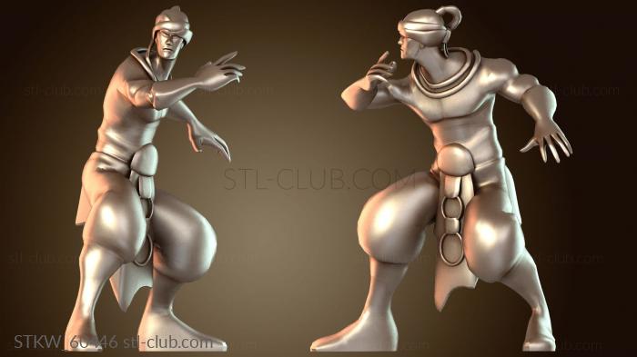 Military Монах сосредоточен