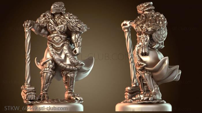 Монах Варвар Драконорождённый Доблестный