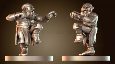 3D модель Монах-гном (STL)