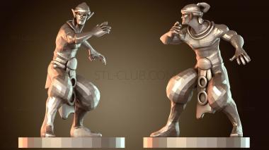 3D модель Монах-эльф (STL)