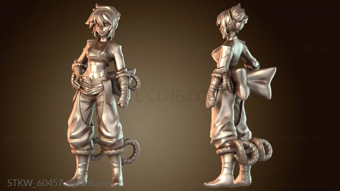 Монах Женский Персонаж Героический