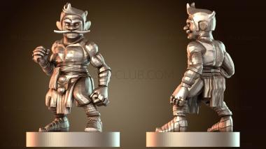 3D модель Монах-гном (STL)