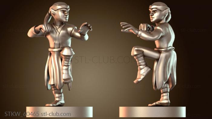 Монах-полурослик