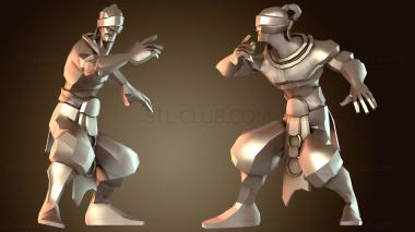 3D модель Монах Ли Син (STL)