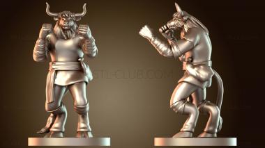 3D модель Монах Минотавр (STL)