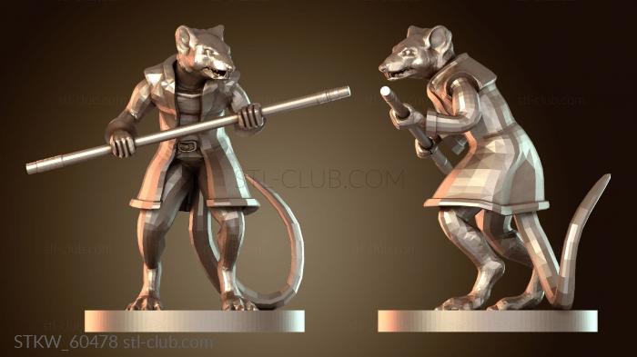 Military Монах Крысолюд Мастер Мудрый