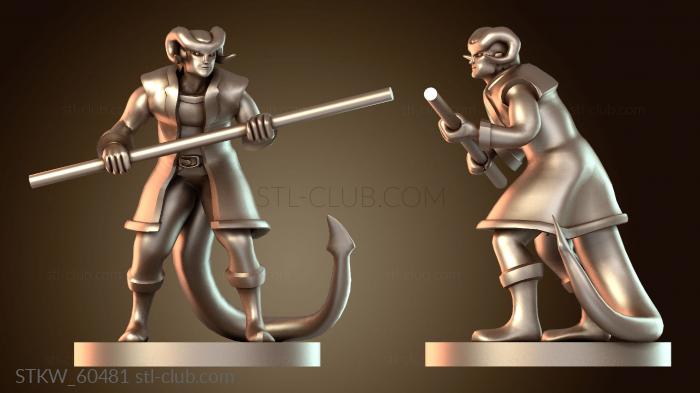 Military Монах Тифлинг Мужчина