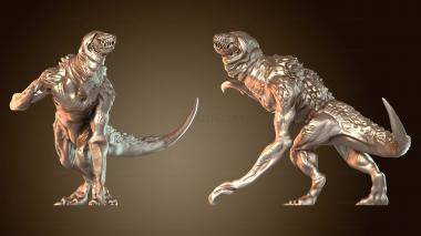 3D модель Монстр Коса Монстр (STL)