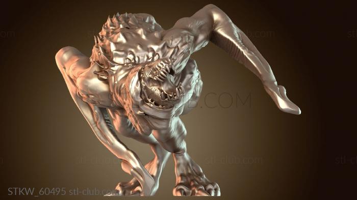 Military Монстр Коса Монстр свирепый