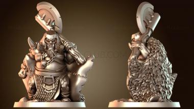 3D модель Топор монстров-огр (STL)