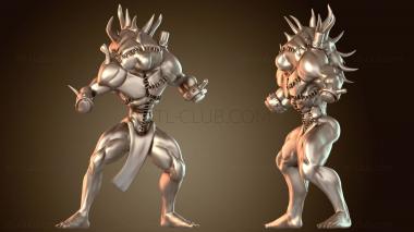 3D модель Чудовищность проклятых эльфов (STL)