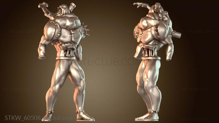 Military Чудовищный гротескный носно