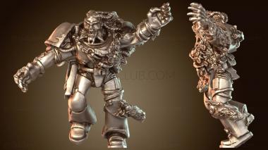 3D модель Лунные волки вульфены (STL)