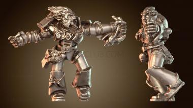 3D модель Лунные Волки Вульфены Хитрость (STL)