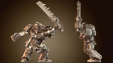 3D модель Лунные Волки Вульфены Старейшина (STL)