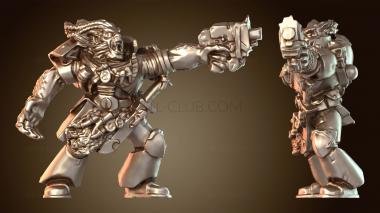 3D модель Лунные Волки Вульфены дикие (STL)