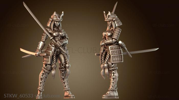 Military Самурай-самоцвет смелый