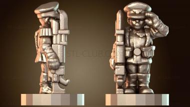 3D модель Укрепленный союз металлургов Моргара (STL)