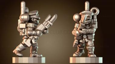 3D модель Стрелок из Моргарского сталелитейного союза (STL)