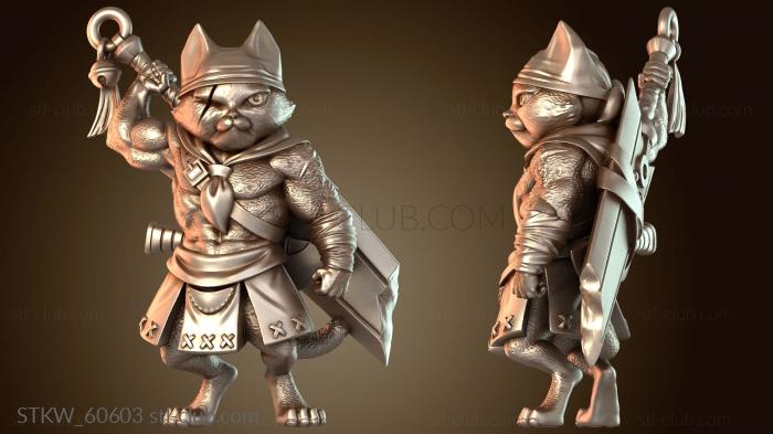 Military Морли, странствующий кот-воин