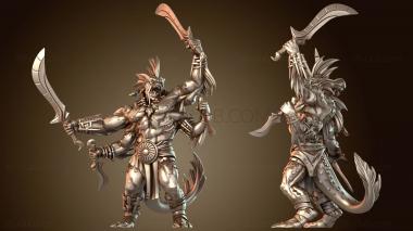 3D модель Смертельные враги Сахуагин (STL)