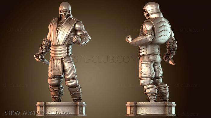 Military Скорпион из Mortal Kombat отмечен