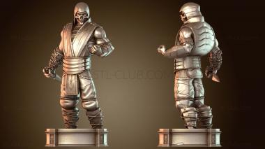 3D модель Скорпион из Mortal Kombat отмечен (STL)