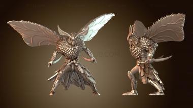 3D модель Кинжалы Воина Мотылька (STL)