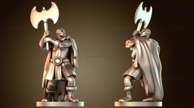 3D модель Топор горного варвара (STL)