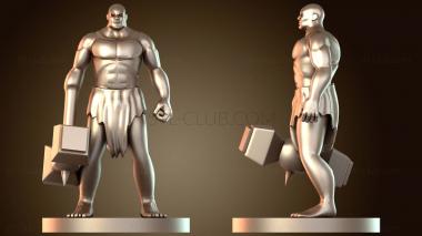 3D модель Кулак-молот горного варвара (STL)