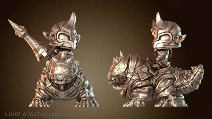 Конный темный эльф