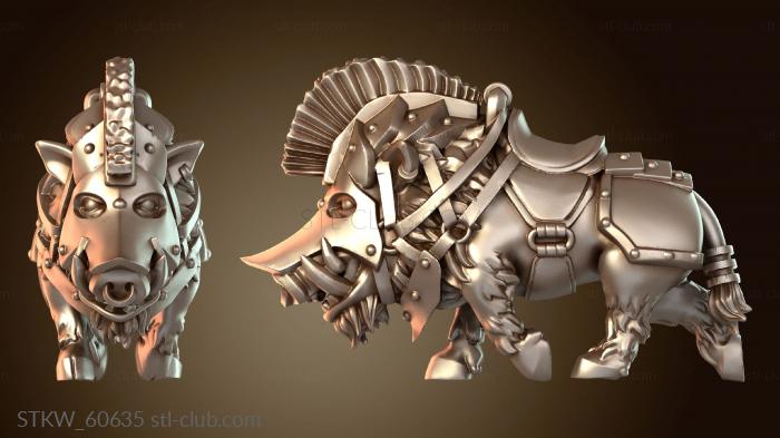 Military Конный карликовый кабан-джаггернаут