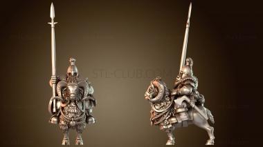 3D модель Всадник на карликовом козле (STL)