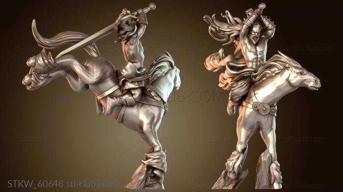 Military Конный воин-защитник фианна