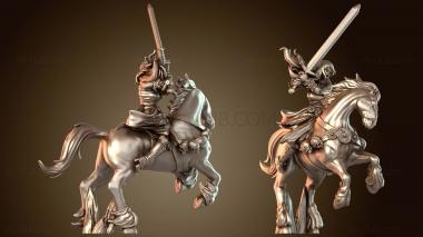 3D модель Конный воин фианна Хайгвард (STL)
