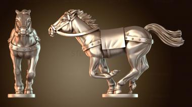 3D модель Конная стража очага принесла клятву (STL)