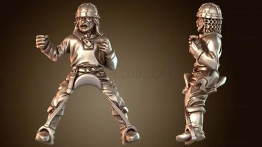 3D модель Конный страж очага (STL)