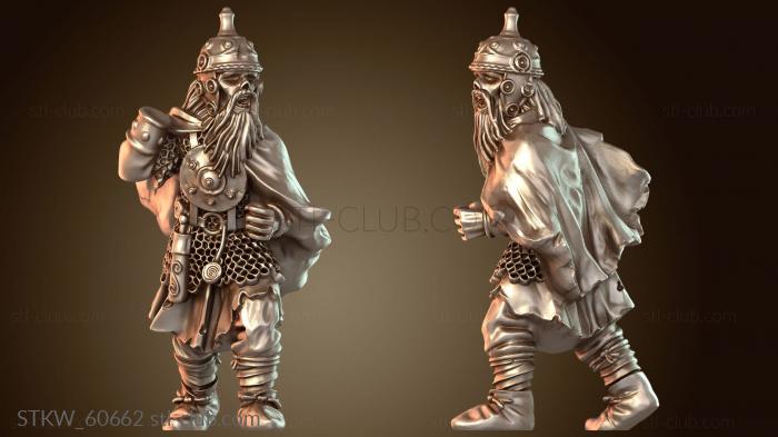 Military Конный страж очага в доспехах