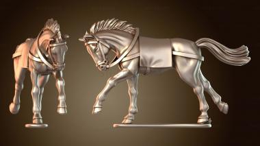 3D модель Свирепый конный страж очага (STL)