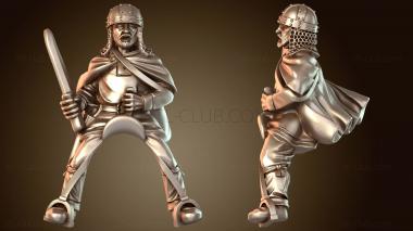 3D модель Бесстрашный конный страж очага (STL)