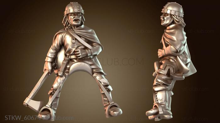 Military Конный рыцарь-страж очага