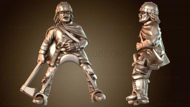 3D модель Конный рыцарь-страж очага (STL)