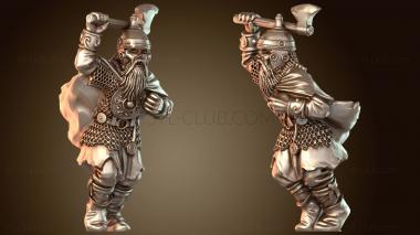 3D модель Конный дворянин из Стражи Очага (STL)