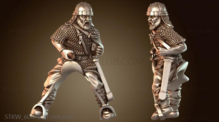 Military Конный всадник стражи очага