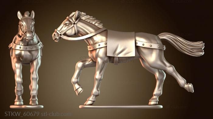 Military Конная стража очага решительна